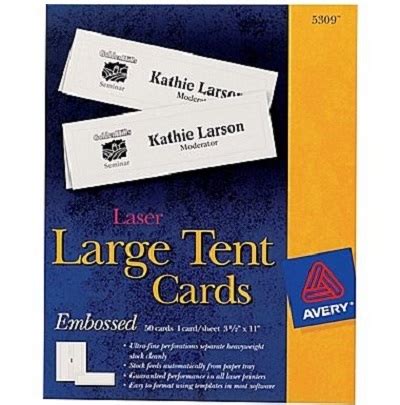 avery tent cards  stationery shop equipping offices  singapore