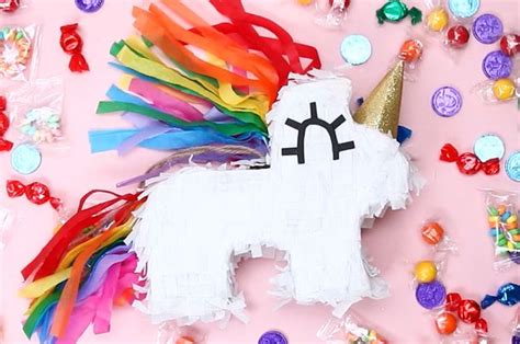 um      mini unicorn pinatas asap diy party