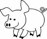 Schwein Porco Hog Domestic Swine Cerdo Karikatur Tiere Schweine Sonstige Kartun Animados Pinclipart Deixe Printables Hitam Putih Hewan Comentário Cursocompletodepedagogia sketch template