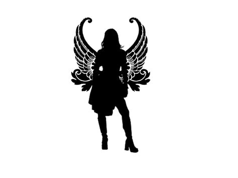 Female Angel Fairy Silhouette 2 By Viktoria Lyn On Deviantart