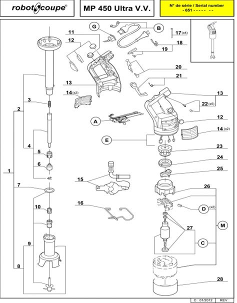 robot coupe  dice parts diagram