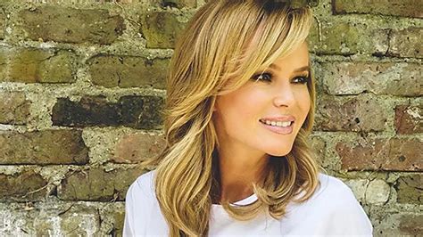 amanda holden shows off stunning grey home entrance complete with