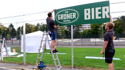 zum saisonstart  fuerth der ronhof  neuem gewand nordbayern