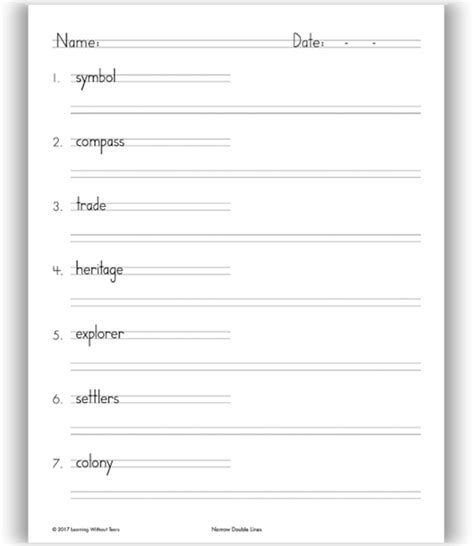 grade writing worksheets  handwriting printables