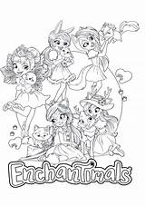 Enchantimals Youloveit Surprise Dibujo Educational Icebreakers Toddlers Dxf sketch template