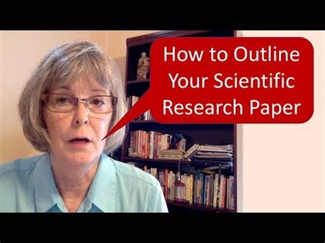 outline  scientific research paper youtube