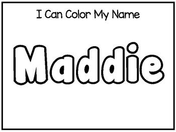prep  editable maddie  tracing handwriting  activities