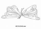 Hungry Caterpillar Very Coloring Pages Clipart Printable Library Pdf Line Print Popular Books sketch template
