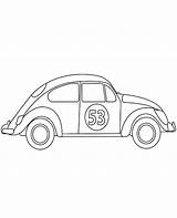 Beetle Vw Coloring Racing Car Old Version Colouring Volkswagen Topcoloringpages sketch template
