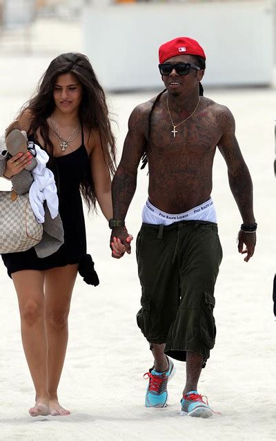 [[pics]] lil wayne and his new sexy pawg girlfriend on south beach niketalk