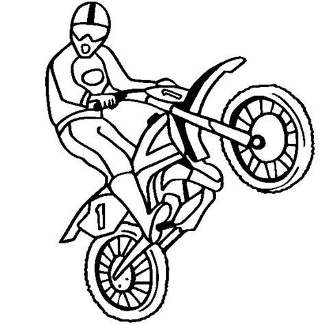 ideas  dirt bike coloring pages printable home family