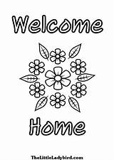 Welcome Coloring Pages Back Print Kids Printable Color Adults Popular Pdf Library Getcolorings Coloringhome sketch template