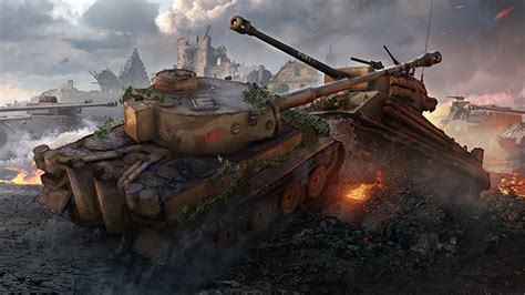 Eternal Enemies At Tier Vi Tiger Vs Fury Specials World Of Tanks