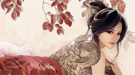 [43 ] tattoo girl wallpaper hd on wallpapersafari