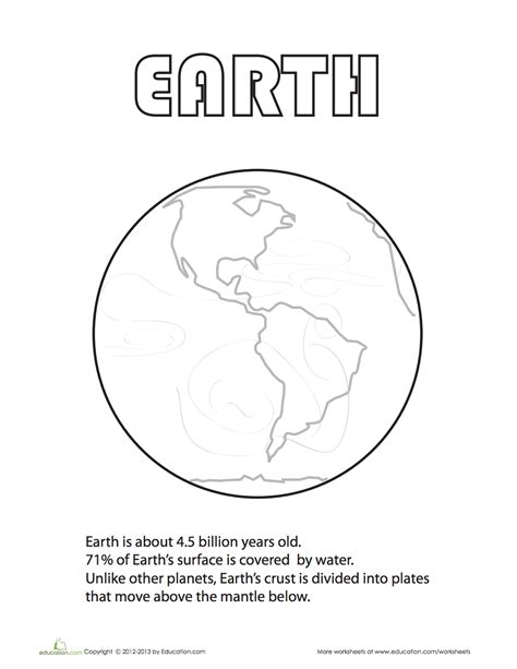 earth coloring page planet coloring pages earth coloring page planets