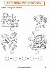 Addizioni Disegni Sottrazioni Pianetabambini Bambini Giochi sketch template