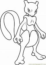 Mewtwo Coloringpages101 Birthday sketch template