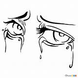 Crying Eyes Drawing Cartoon Draw Transparent Background Eye Step Rodionov Artem Toppng Drawdoo Pngkey sketch template