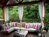 Outdoor Patio Curtain Ideas Images
