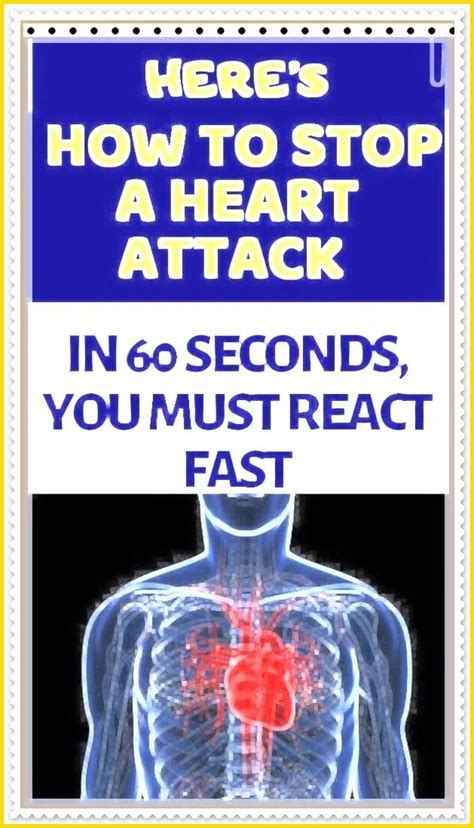 heres   stop  heart attack   seconds   react fast   medicine book