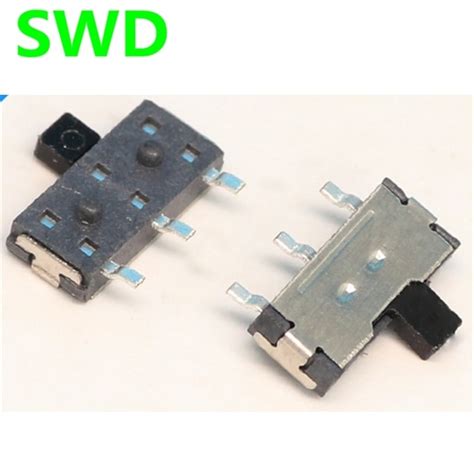 pcs onoff  position pt spdt p horizontal miniature smt smd micro  switch dsc