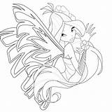 Coloring Chamberlain Wilt Pages Sirenix Flora Template sketch template