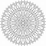 Coloring Therapy Pages Mandala Popular sketch template