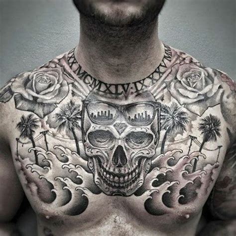 25 Cool And Creative Chest Tattoo Ideas And Designs For Men