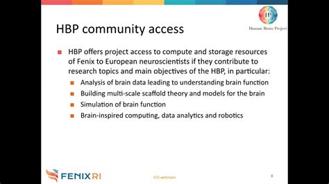 fenix research infrastructure webinar guidance  submitting applications youtube
