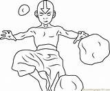 Avatar Coloring Airbender Pages Last Aang Airbending Cool Color Printable Getdrawings Generic Icon Icons Ben Getcolorings Clipart Coloringpages101 sketch template