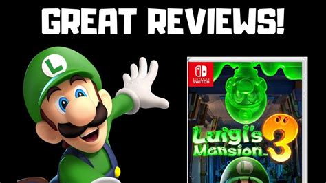 luigis mansion    great reviews  nintendo switch news update snf youtube