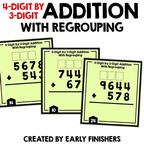digit addition subtraction  regrouping printabl vrogueco