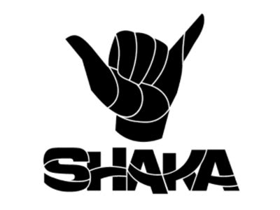 shaka logo  helen oldham  dribbble