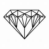 Diamant Tatouages Idées Fensterbilder Fille Forme Adultes Colorés Motifs Clipartmag Diamants sketch template