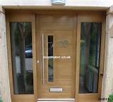 Modern Oak Front Doors