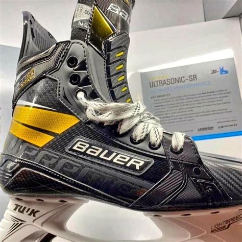 bauer supreme ultrasonic skates hockey world blog
