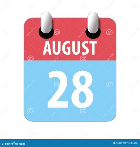 august  day   month calendar date calendar   form