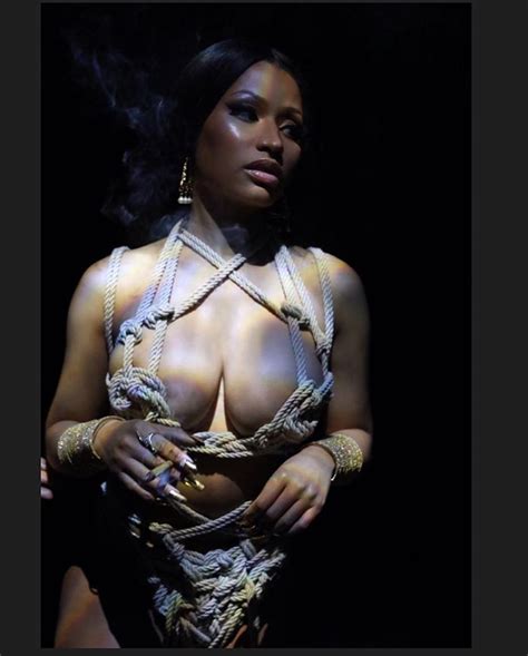 Nicki Minaj Nude In Rope Bondage Scandal Planet