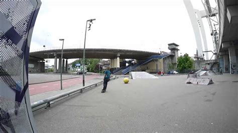heelflip   block stair  maasplaza skatepark  melle van opstal youtube