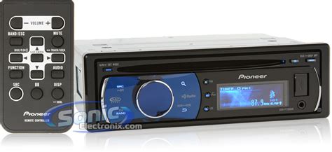 pioneer deh phd cd stereo  hd radio oel display ipod control