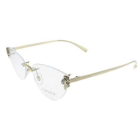 Versace Ve 1254b 1252 54mm Womens Rimless Eyeglasses