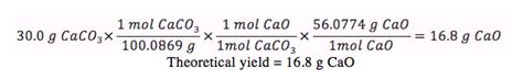 calculate percent yield definition formula  video