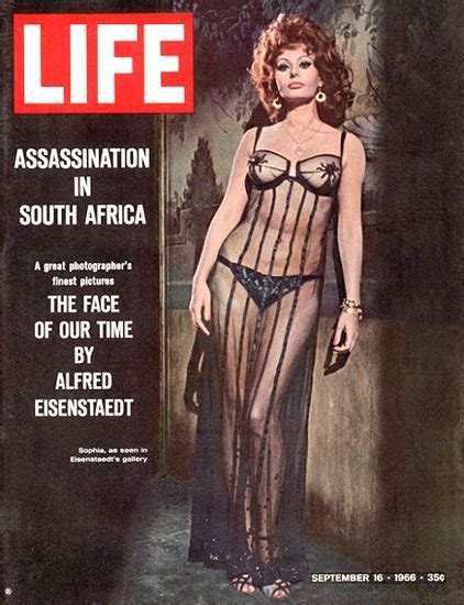 Life Magazine Copyright 1966 Sophia Loren Mad Men Art