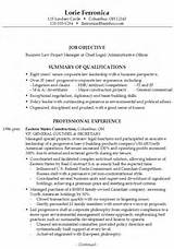 Photos of Construction Business Resume