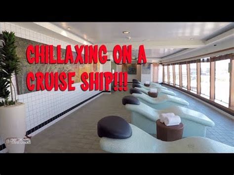 ncl jade thermal spa  cruise ship wellness youtube