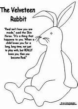 Rabbit Velveteen Coloring Activities Fun Rabbits Preschool Learning Pages Printables Makinglearningfun Easter Quotes Color Print Kids Lesson Educational Classroom Children sketch template