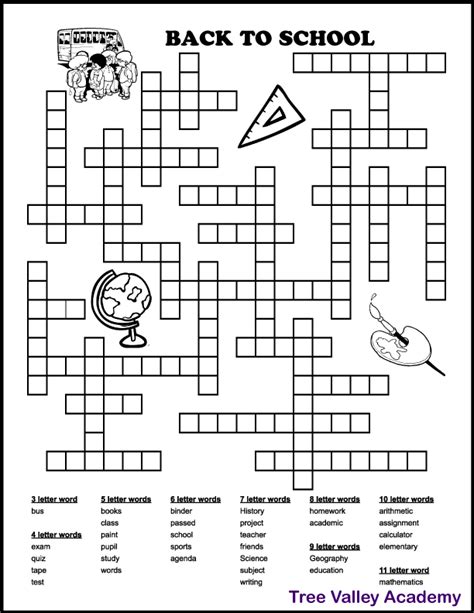 school word fill  puzzles word puzzles  kids fill