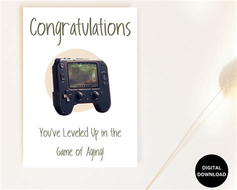 video game birthday card printable printable gamer birthday card for