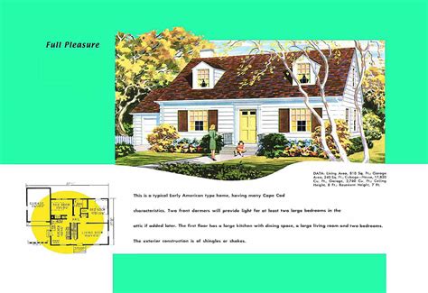 cape  house plans  america style