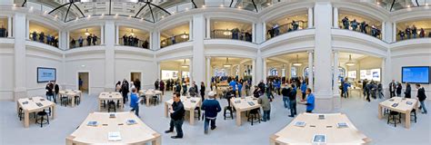 apple flagship store amsterdam  panorama cities
